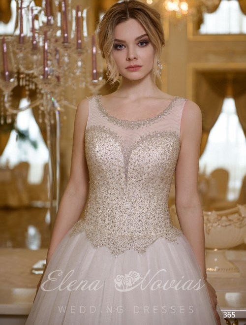 Lush dresses with closed top tank top from Elena Novias 365